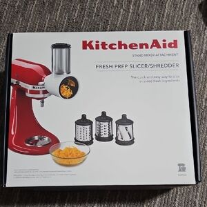 KitchenAid Red Fresh Prep Slicer & Shredder Attachment